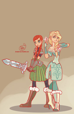 jmadorran:  By request here are all my Disney Princess warrior