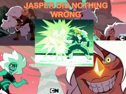 “Lapis just went absolutely too far. Jasper has feelings y’know!”