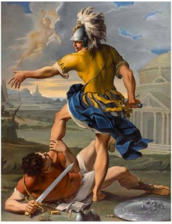 Aureliano Milani (1675 Bologna 1749), The Combat of Aeneas and