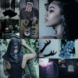 ohthewitchery: afro witch aesthetic: dark cottage and divination
