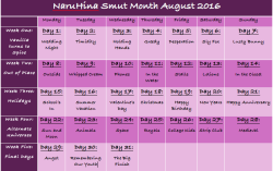 naruhinasmutmonth:  THE DAY IS FINALLY HERE YOU BEAUTIFUL PERVS!!!