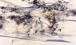 idhangthatonmywall:  Julie Mehretu (b.1970), Excerpt Riot, 2003.