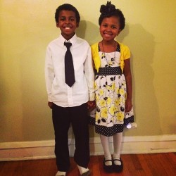 The Jr'z headed to a swanky Bornday party. #family #thejrz #party