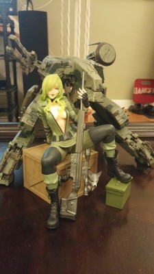 gideonscorral:  Sniper Wolf Metal Gear Rex