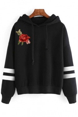 swagswagswag-u:  Lovable Sweatshirts and HoodiesFloral Embroidered