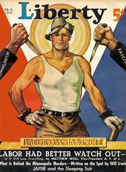 1936. Liberty. Labor Omnia Vincit. (James Vaughan).