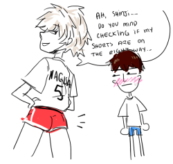 kawotrash:  shinji “physically unable to keep eyes off kaworu’s