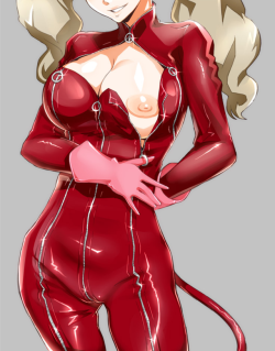 hentai-leaf:Ann Takamaki and Hifumi Togo from Persona 5, by various