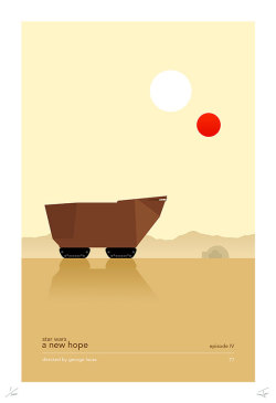 ethilee:  pixalry:  Star Wars Original Trilogy Minimalist Posters -