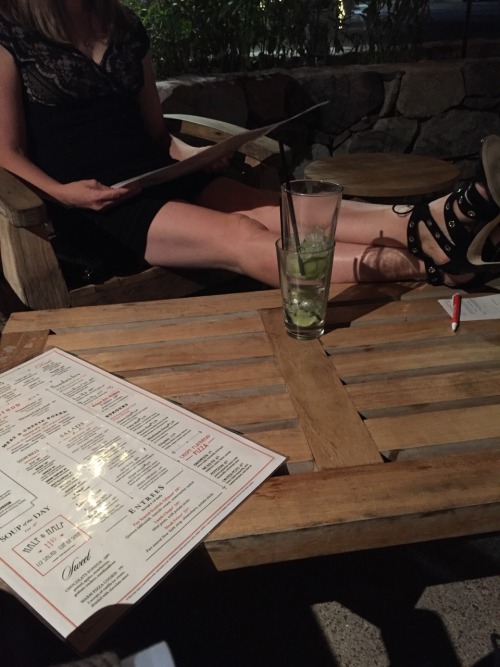 Had a date last night.  Husband at home.  What is that on my anklet?