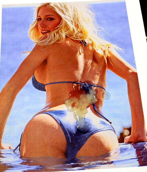 likethemsoft:  CUM on Heidi Montag ass 