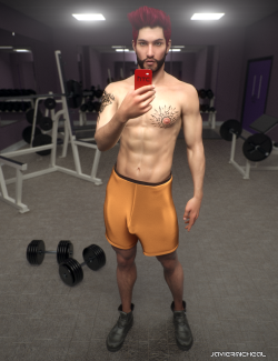 javiermicheal-maleart:  Antonio’s workout session.Sexy Latino