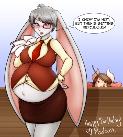 madamsquiggles:    Birthday present for riddleaugust ! Morgan