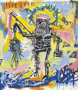 lonequixote:  Jean-Michel Basquiat Fishing (via @lonequixote​)