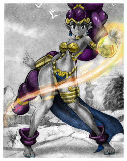 todd-drawz: Who is Shantae? She is the eponymous half-genie who