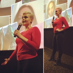 stefaniamodel:  Was a pleasure giving a guest talk at a screening