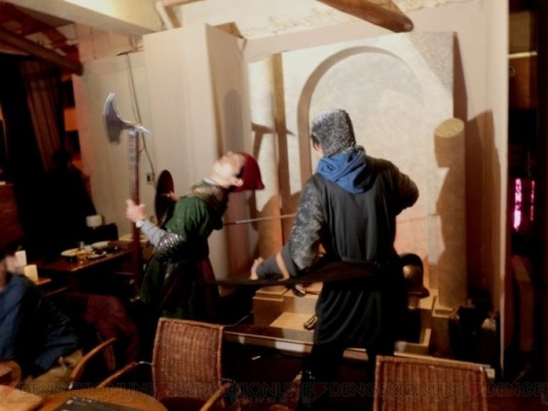 yepperoni:  dark souls cafe & restaurant first day pictures from dengeki(they allow people to rent out armor in the cafe) also dark souls 2 will be playable there beginning on january 7th   *incoherent warbling*