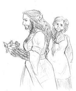 asparklethatisblue:  ok someone wanted more fem!Thorin? and I