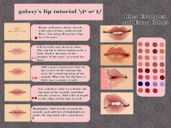 drawingden:lip tutorial by GalaxyNarwhal 