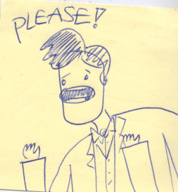 paintdoktahwho:  i drew this on sticky notes at work it was a