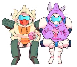 gureeen:  cyclonus&chromedome parka 