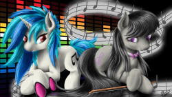 twilightsprinkle:  The Music That Drives Us by ROBBERGON  <3