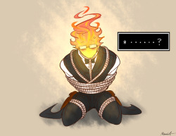 mooncatyao:  [Grillby] SeizingSORRY NOT SORRY…..X’DThis is