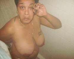 nycbbc718:  Spanish milf in the shower