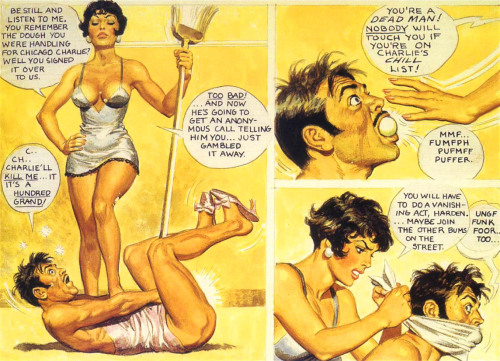 Bonnie and Clara / Pages 49-51Pulp fiction femdom comics