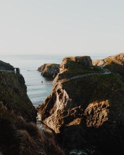 onceuponawildflower: Carrick-A-Rede Rope Bridge, Ballycastle,