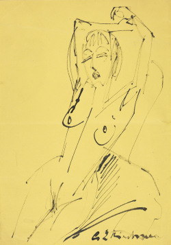 amare-habeo:  Ernst Ludwig Kirchner (German, 1880 - 1938) Female