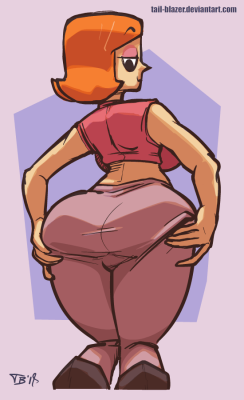 grimphantom2: tail–blazer:   Some thick Debbie Turnbull for