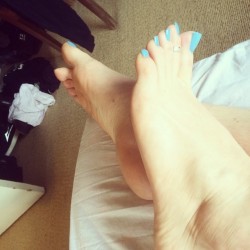 ifeetfetish:  #footfetish by katiethomasfeet http://ift.tt/YfGAuD