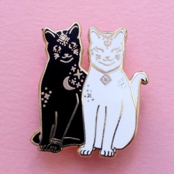 sosuperawesome:  Enamel Pins by Glitter Punk, on Etsy  See our