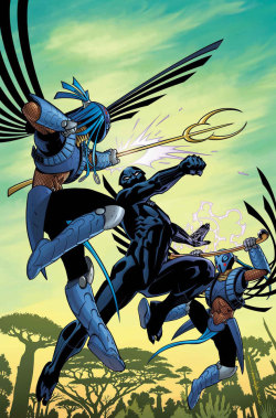 houseofcomics1:Black Panther by Brian Stelfreeze