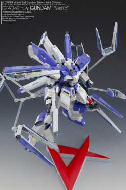 gunjap:  [MG Hi Nu Gundam Ver.Ka Remodeling] REFINE RX-93-v2