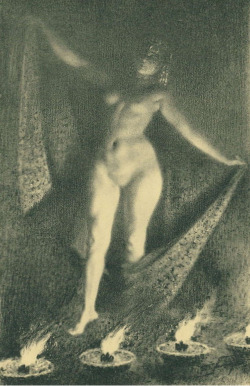  La Danseuse nue (The Naked Dancer) by Maurice Neumont (1868-1930)