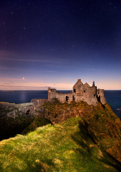 abandonedography:  Dunluce Castle along the North Antrim coast,