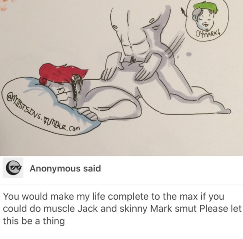 Another request for anon. Muscle!Jack and Twink!Mark. What a twist.