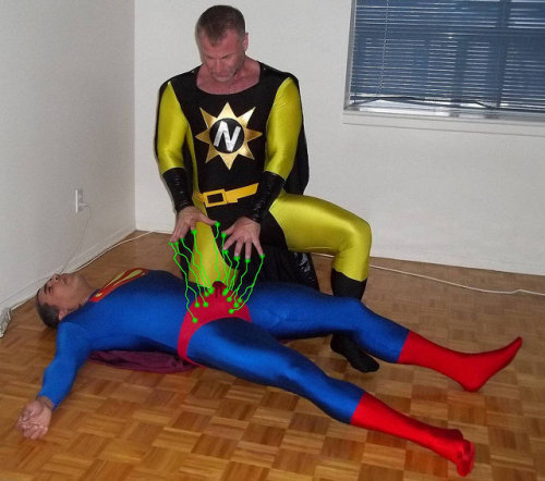 Superman defeated by kryptonite super hero Â …