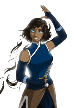 lorienmizar:  Here is my contribution to draw-korra’s-new-hairstyle