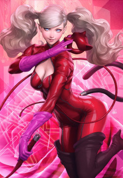 Ann Takamaki Persona 5 by Artgerm 