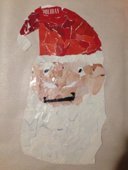 the-carmevore:  the-carmevore: anyways look at this art project from when i was in grade two reblog Donâ€™t santa for a drama-free holiday 