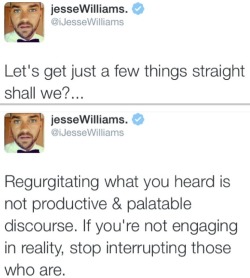 marvelousmission:  Jesse Williams went all in on twitter. Follow