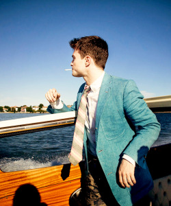 imsirius:  Daniel Radcliffe at Venice (for the 2013 Film Festival) photographed