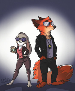 donenayasart:  Zootopia and Brooklyn Nine-Nine crossover  http://donenayasart.tumblr.com/