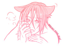 sakura-rose-r18:  base on my cat/pet AU cause maaaaaan. MAAAAAAAAANNN