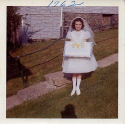 fifties-sixties-everyday-life: First communion, 1962. 