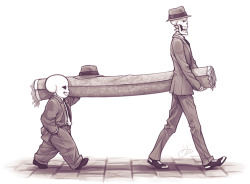 theslowesthnery:  “SANS, I CAN HEAR YOU NOT WEARING YOUR HAT!