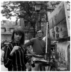lillithblackwell:  Françoise Hardy in Montmartre 